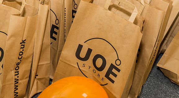 Order company branded & personalised gifts from UOE Branded gifts