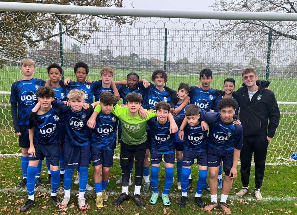 UOE sponsored kids soccer team